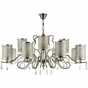 Подвесная люстра Freya Faust FR2300-PL-12-BZ FREYA ДИЗАЙНЕРСКИЕ, FAUST 186120 Бежевый