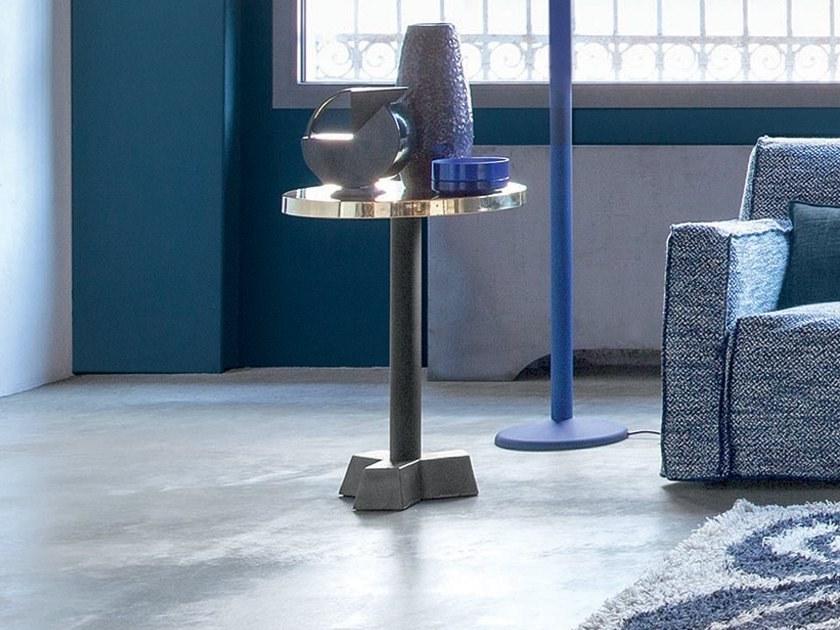 Gervasoni Круглый сервировочный стол Brass/silver sun-id-1481190 - Вид №2