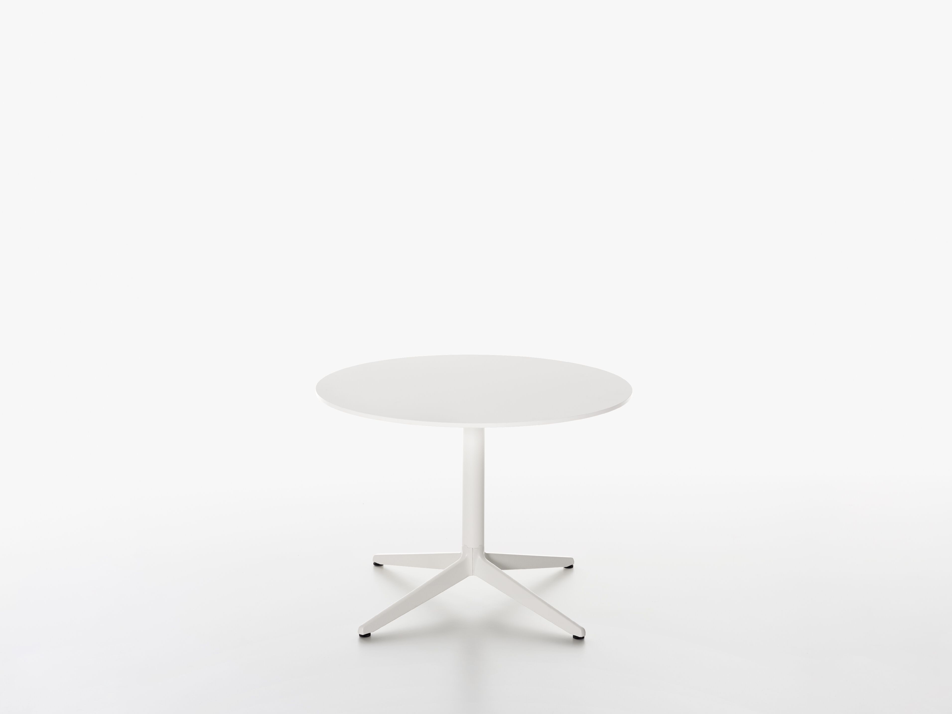 Круглый журнальный столик с чугунной основой Plank Mister X ARCH-00058492 - Вид №1