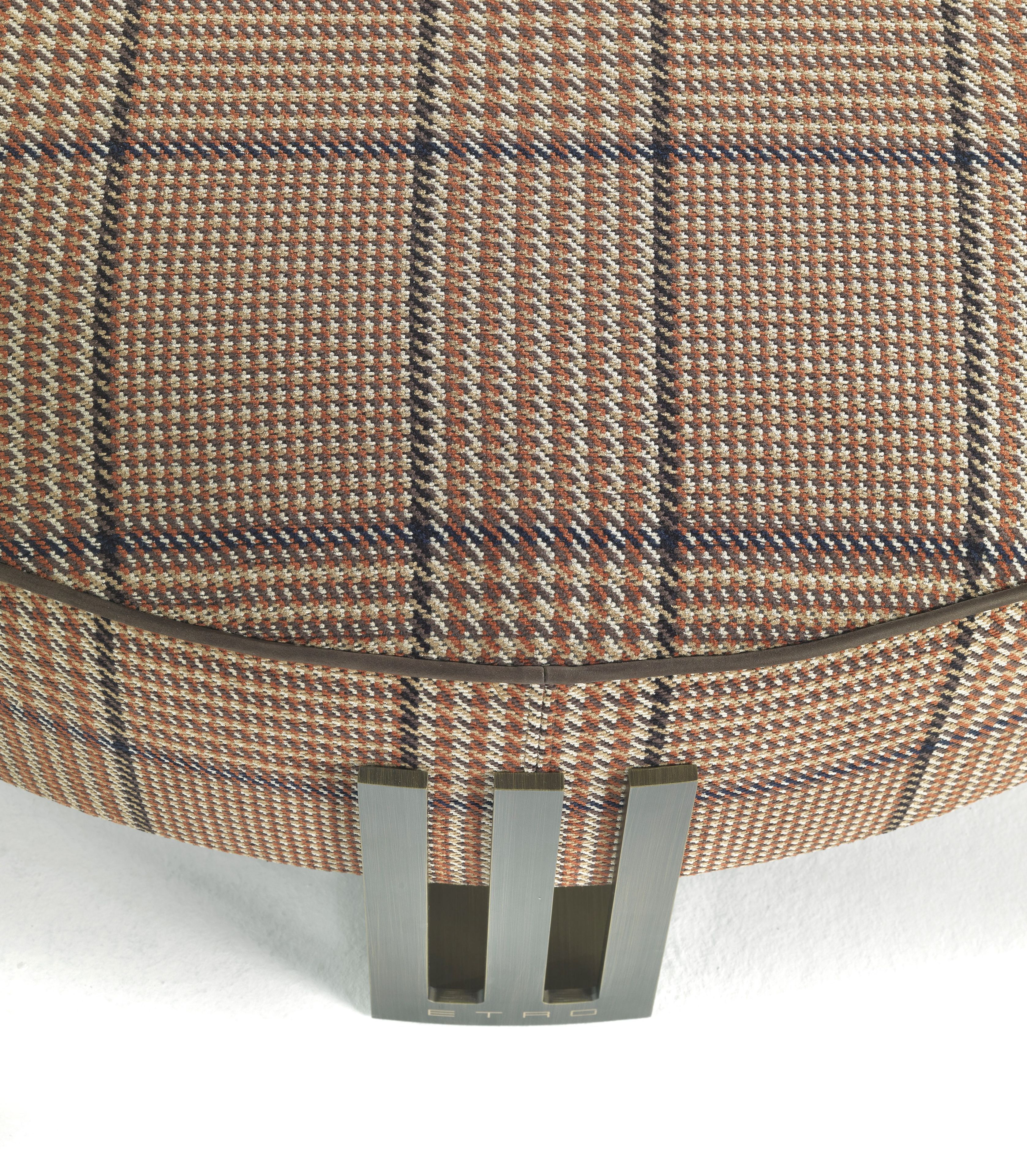 Круглый пуф из ткани ETRO Home Interiors Klee ARCH-00104078 - Вид №1