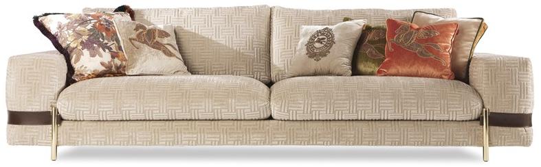 ETRO Home Interiors 3-х местный бархатный диван Madras E.mad.211.a - Вид №1