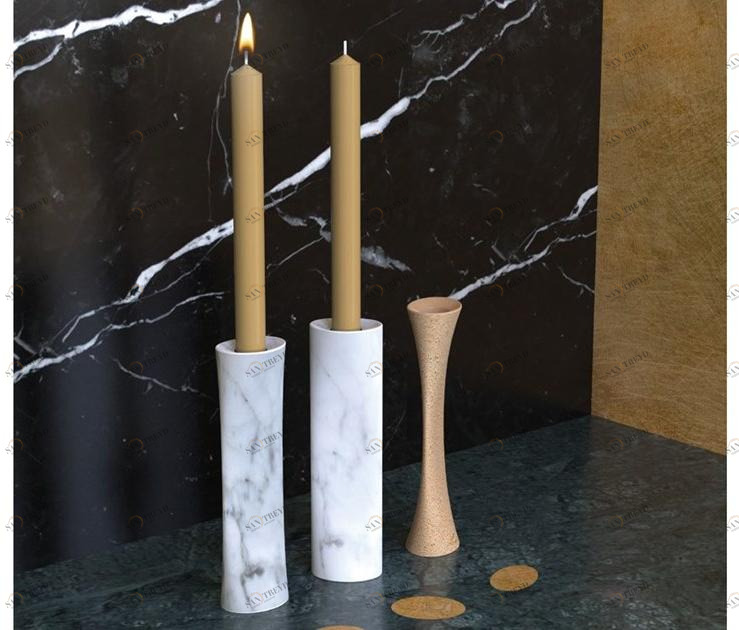 MONITILLO MARMI Подсвечник из мрамора или мазаро sun-id-1389469