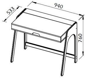 TemaHome Письменный стол sun-id-1397316 - Вид №7