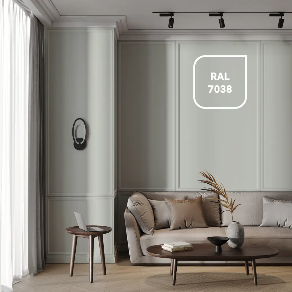 Краска Dufa Europlast Interior 3 для стен и потолков - матовая моющаяся 89210359 STLM-0853665 - Вид №5
