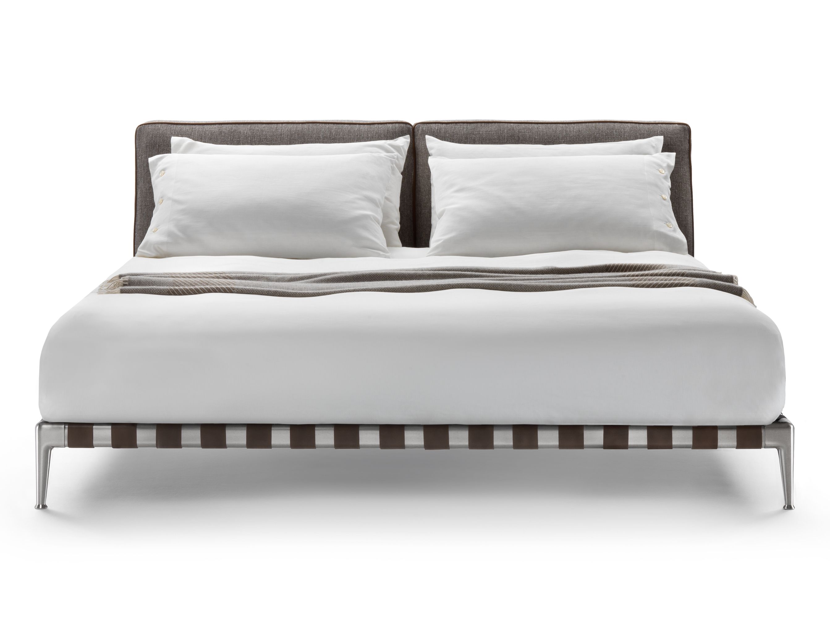 Двуспальная кровать из ткани Flexform Грегори ARCH-00036696