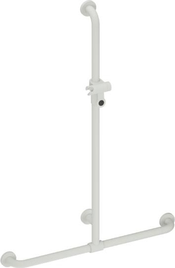 801.35B450 Поручень для душа с выдвижным держателем для душа HEWI Edition matt | Polyamid  - Вид №2