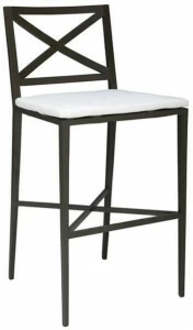 JANUS et Cie Барный стул из алюминия с порошковым покрытием Azimuth