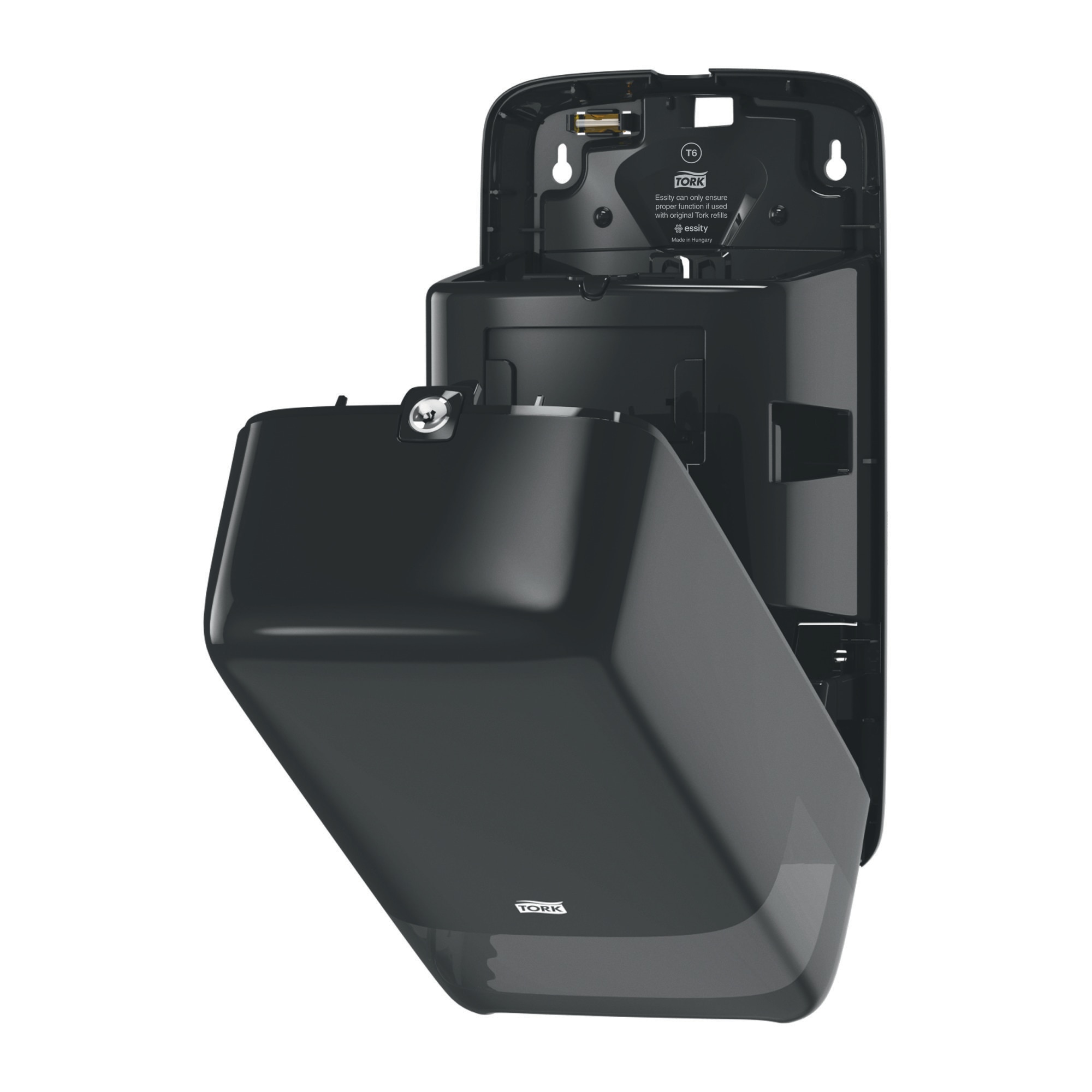 55750838 Двойной диспенсер для рулонов туалетной бумаги среднего размера Tork  - Вид №3