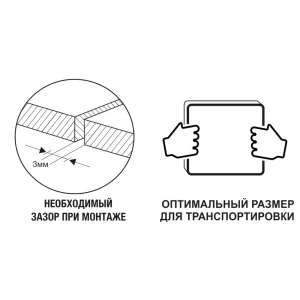 Фанера 8 мм ФК шлифованная 1525x1525 мм сорт 2/4 2.325 м² 12950193 STLM-2137852