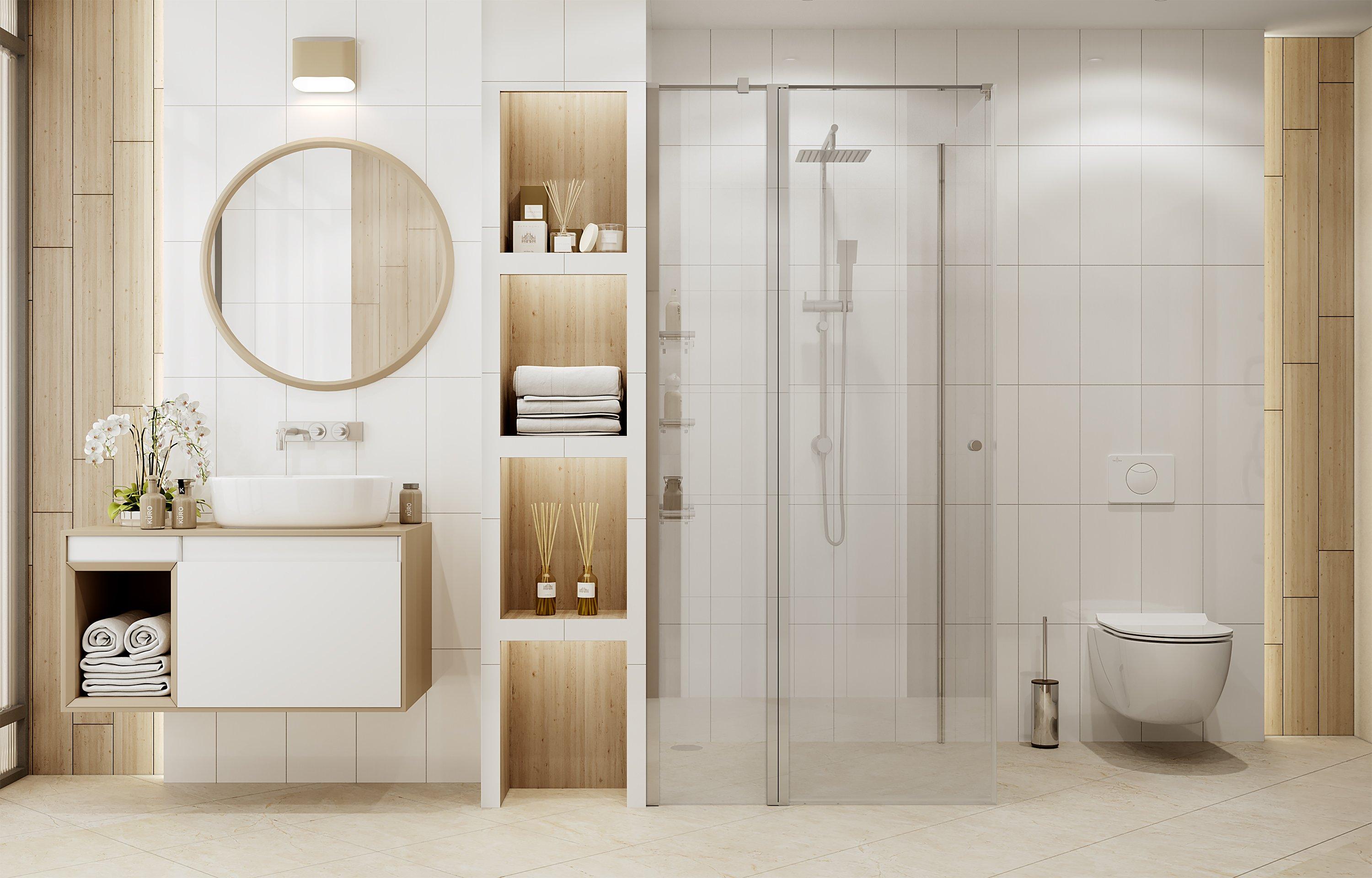 Душевое ограждение Ambassador Nord 13011105 (900x900x2000), 1 место - Вид №2