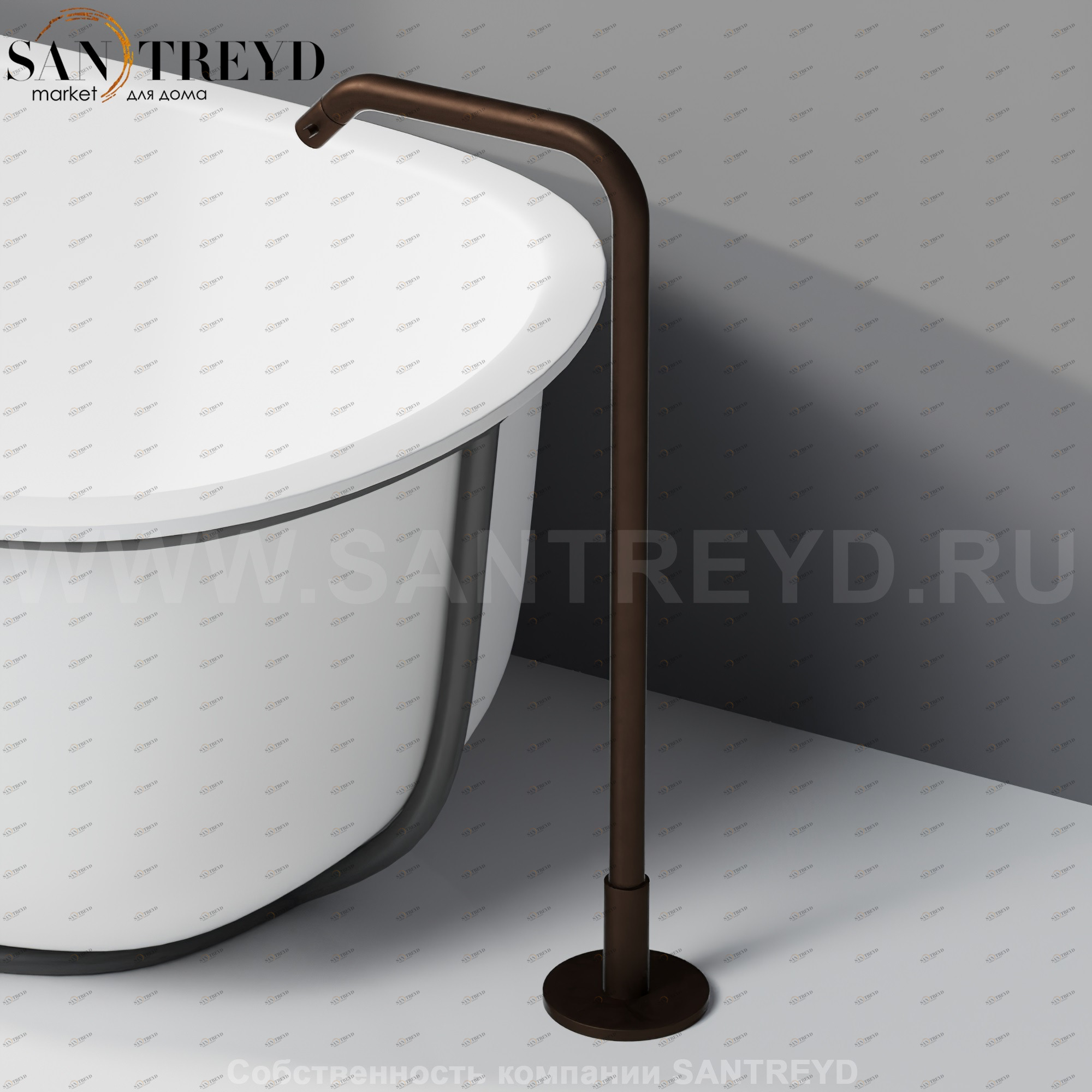 Напольный смеситель ARUB1078BR MEMORY бронзовый Agape