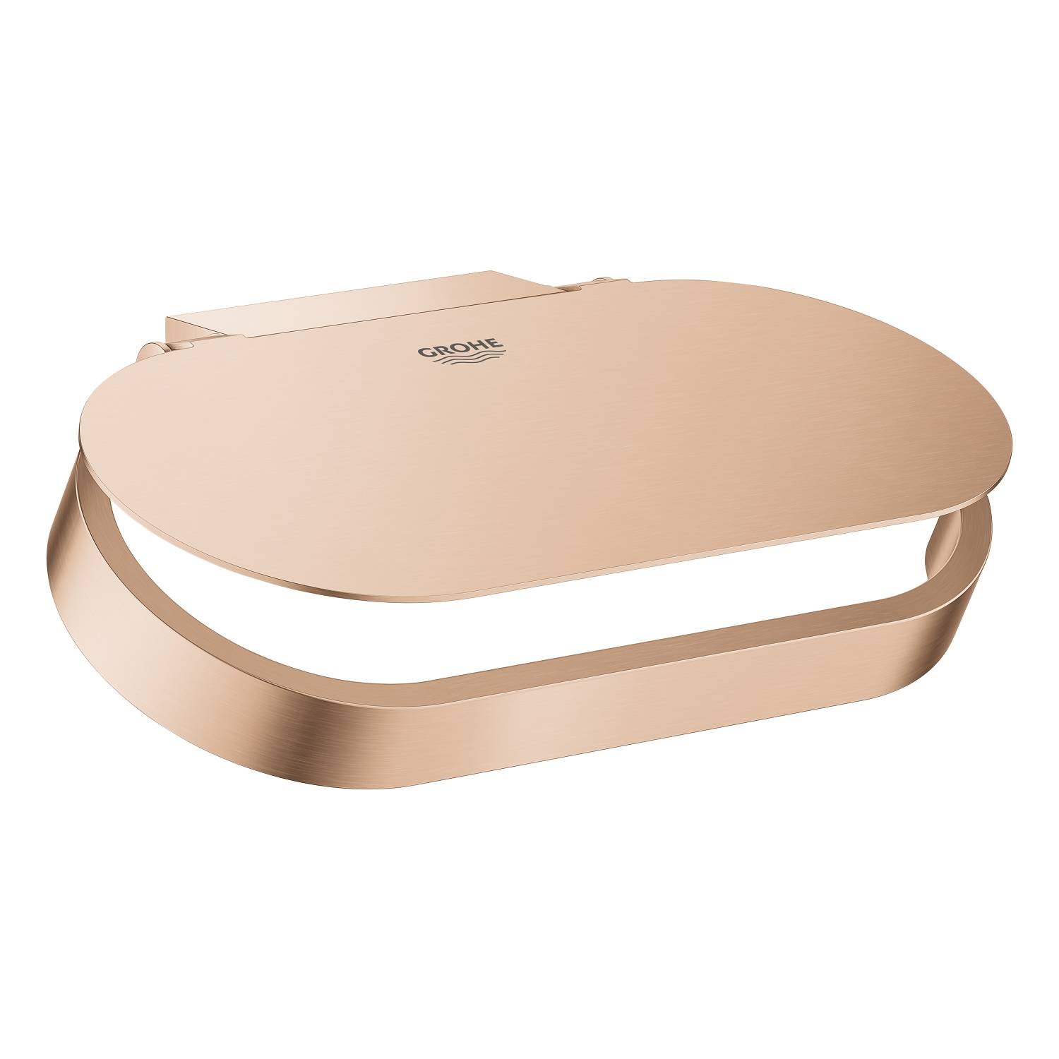 Держатель для туалетной бумаги GROHE Selection, с крышкой, теплый закат матовый (41069DL0)