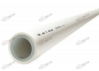 Труба полипропиленовая KALDE D 32х5,4 PN 25 армированная перф. алюминием белая 3202TMF320000