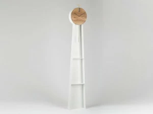 FORMAE Часы с маятником из стали, ясеня и латуни Estensioni