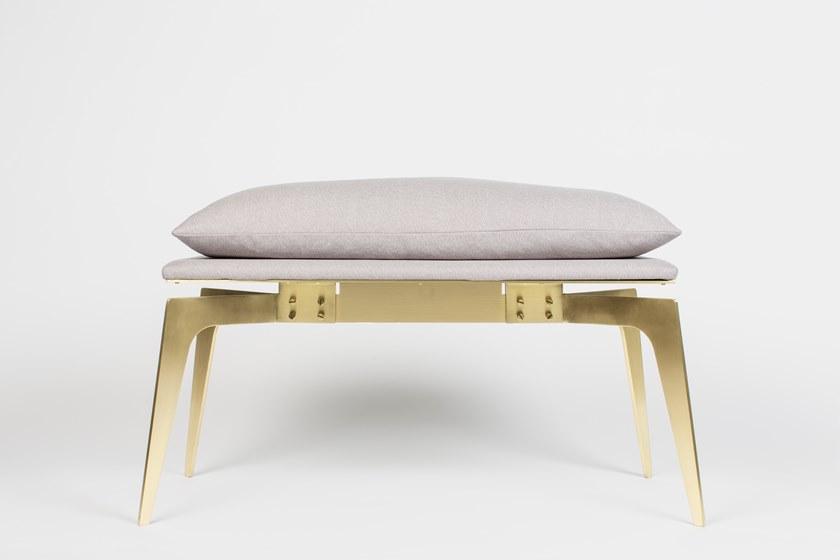 GABRIEL SCOTT Мягкая скамья из ткани Prong sun-id-1434797 - Вид №1