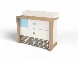 Комод ABC-KING MIX (голубой, )