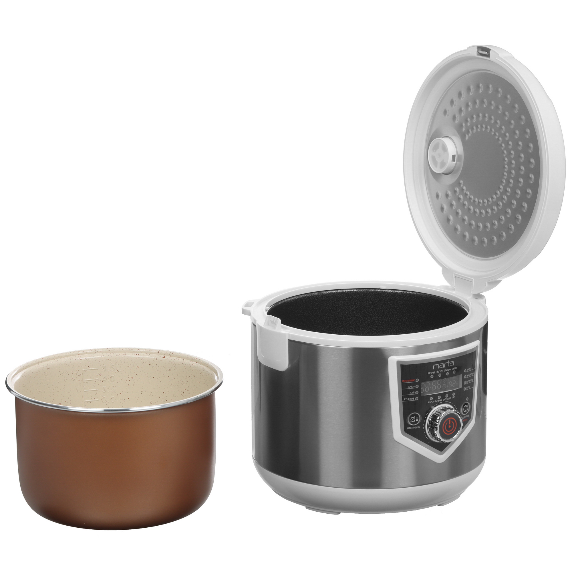 9033583 Мультиварка Marta MT-MC4336A белый STDN-0011876 - Вид №6