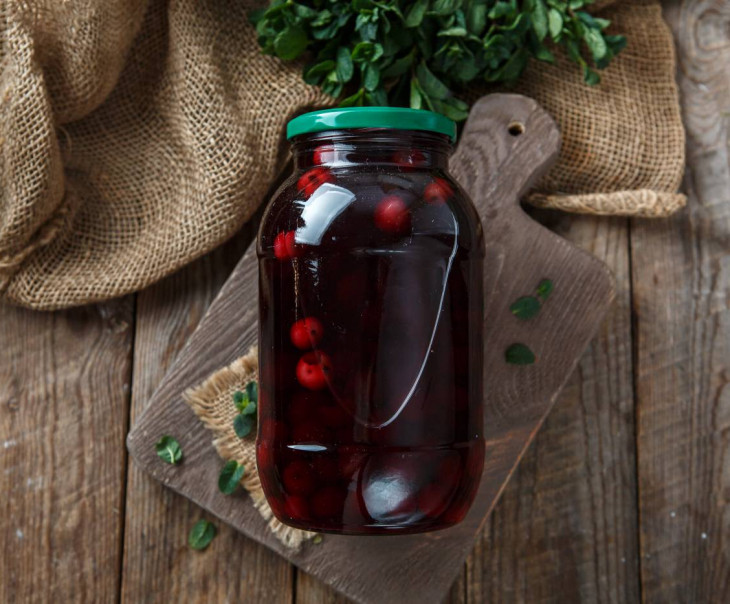 4236 Компот вишневый с косточкой Виктория Храмцова Вкусляндия 