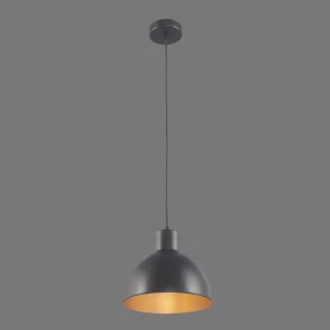 Подвесной светильник Eglo «Truro»-1» 1xE27x60 Вт, цвет чёрный/медный 18559742 STLM-2007030