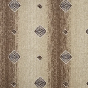 Ковровое покрытие «Баро», 2 м, цвет бежевый/коричневый/принт