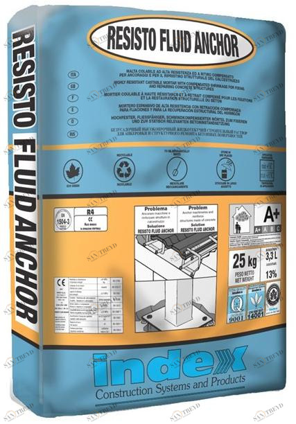 INDEX Строительный раствор для заливки бетона, затирки и анкеров Resisto sun-id-1493959