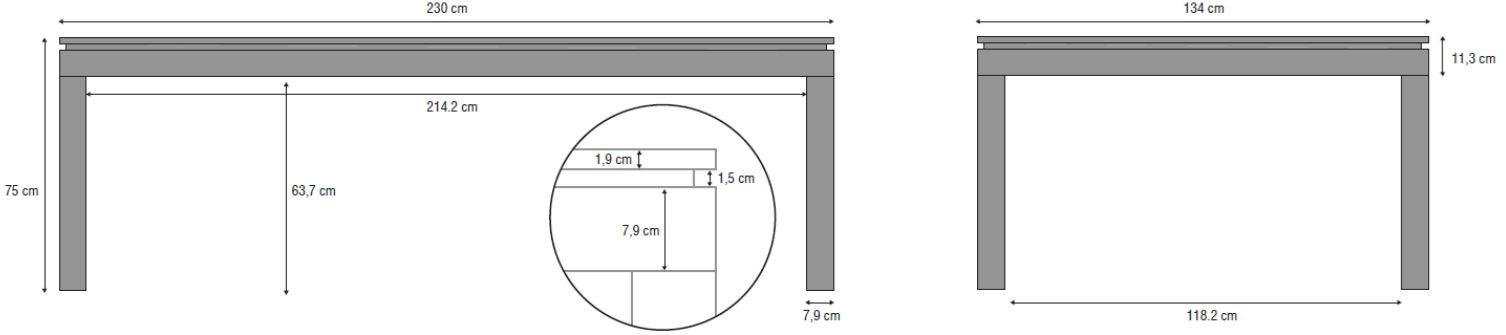 Fusiontables Saluc Стол Techlam® / игровой стол Metal line sun-id-1432811 - Вид №4