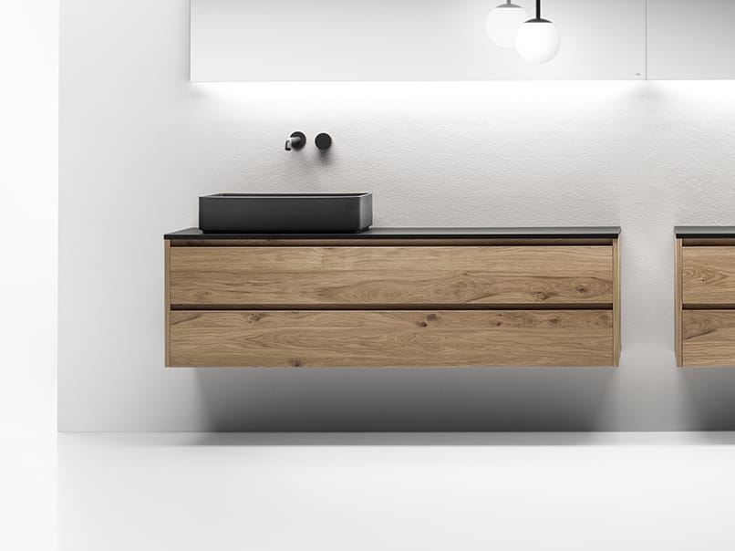 Подвесной шкаф для умывальника с выдвижными ящиками Falper ViaVeneto ARCH-00028573