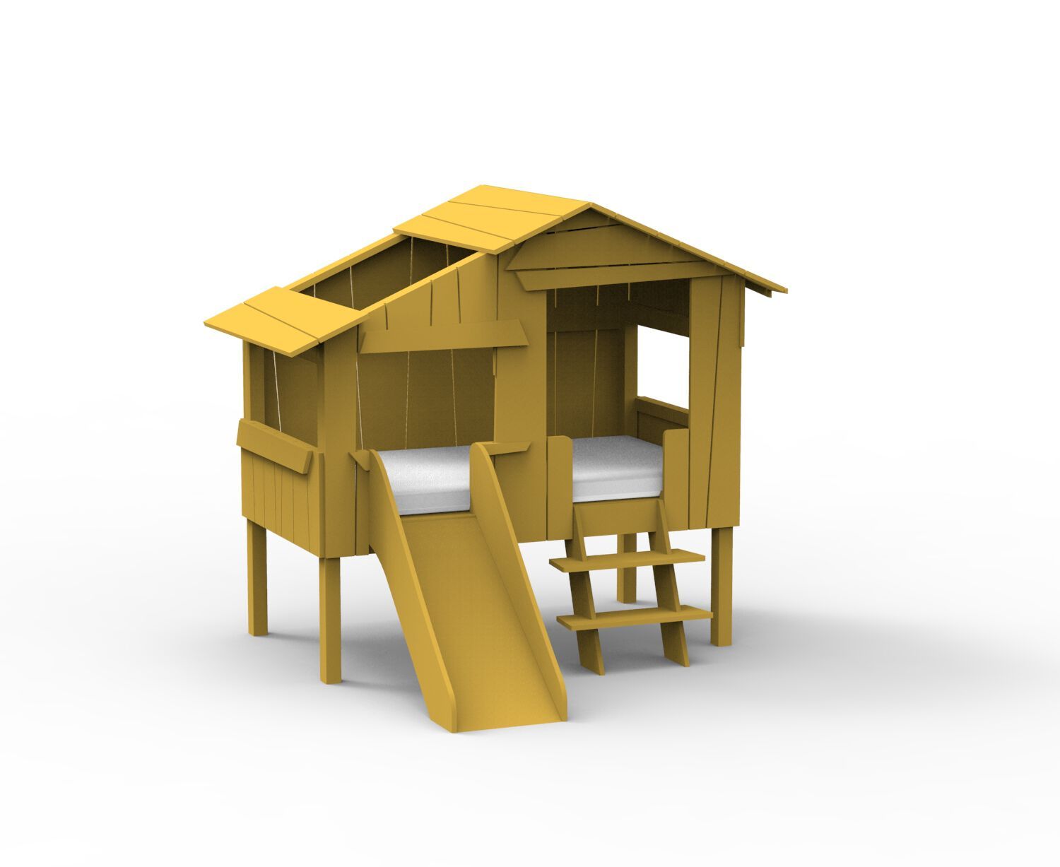 Кровать-чердак из МДФ Mathy by Bols TREEHOUSE BEDS &amp ARCH-00114895 - Вид №23