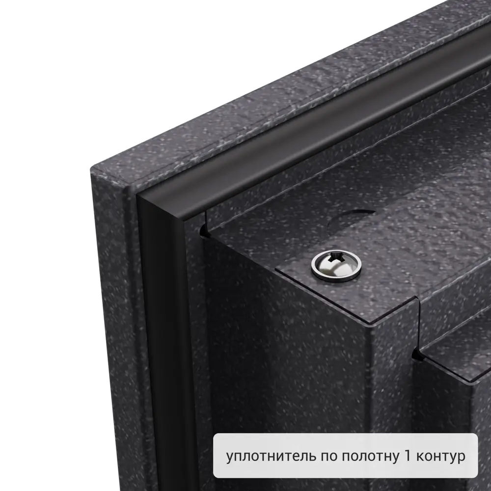 Дверь входная металлическая Берн 86x205 см левая цвет мара беленый TOREX STLM-2136176 - Вид №9