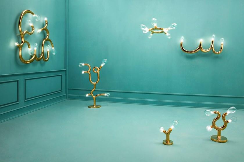 Scarlet Splendour Керамический светодиодный настенный светильник Luce naga sun-id-1362449 - Вид №3