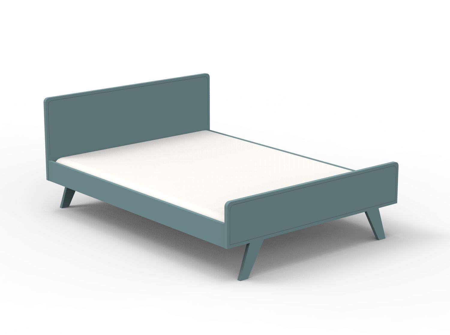 Односпальная кровать из МДФ Mathy by Bols MADAVIN ARCH-00012364 - Вид №19