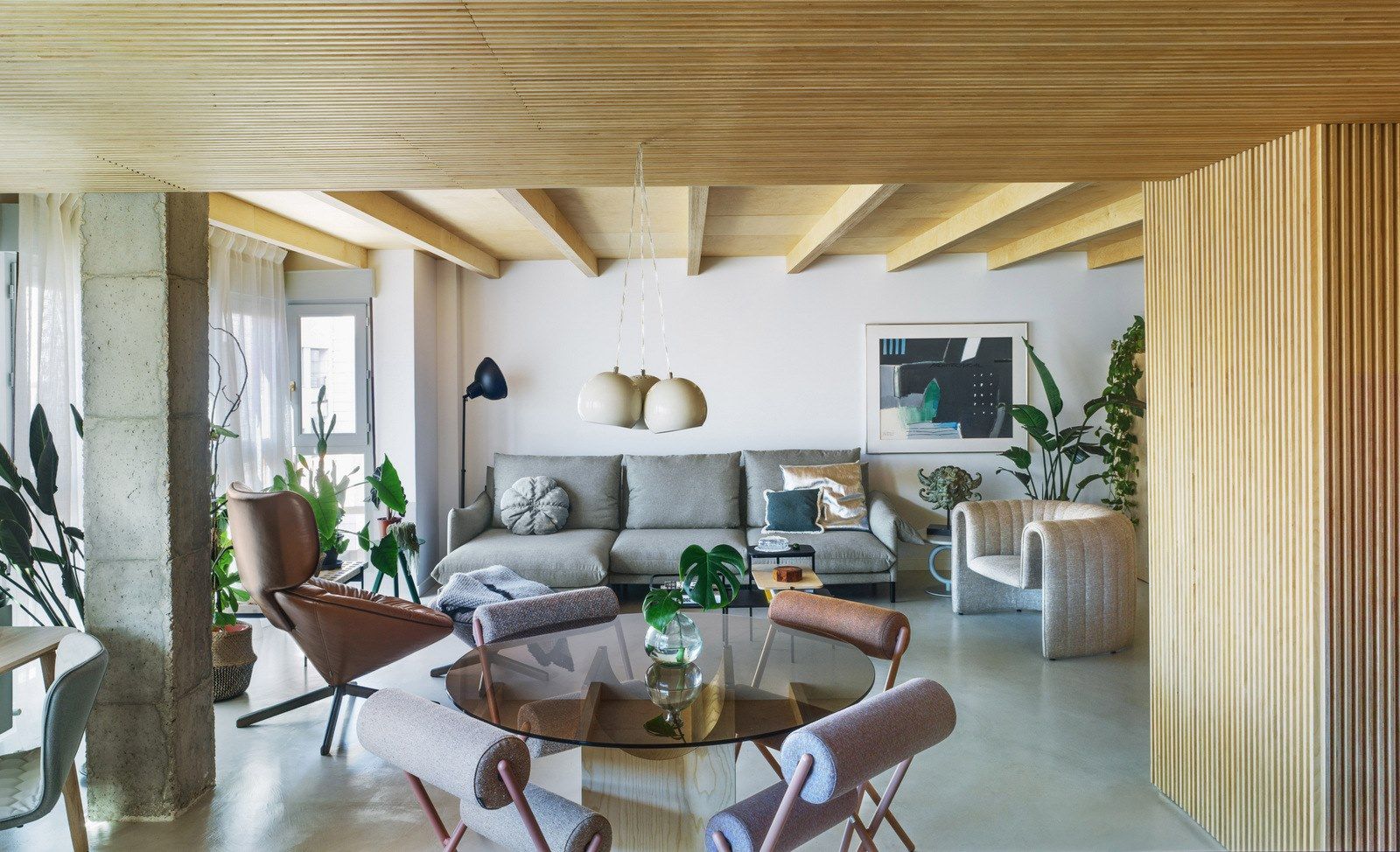 Спицевое кожаное кресло с подголовником SANCAL ARCH-00138039 - Вид №16