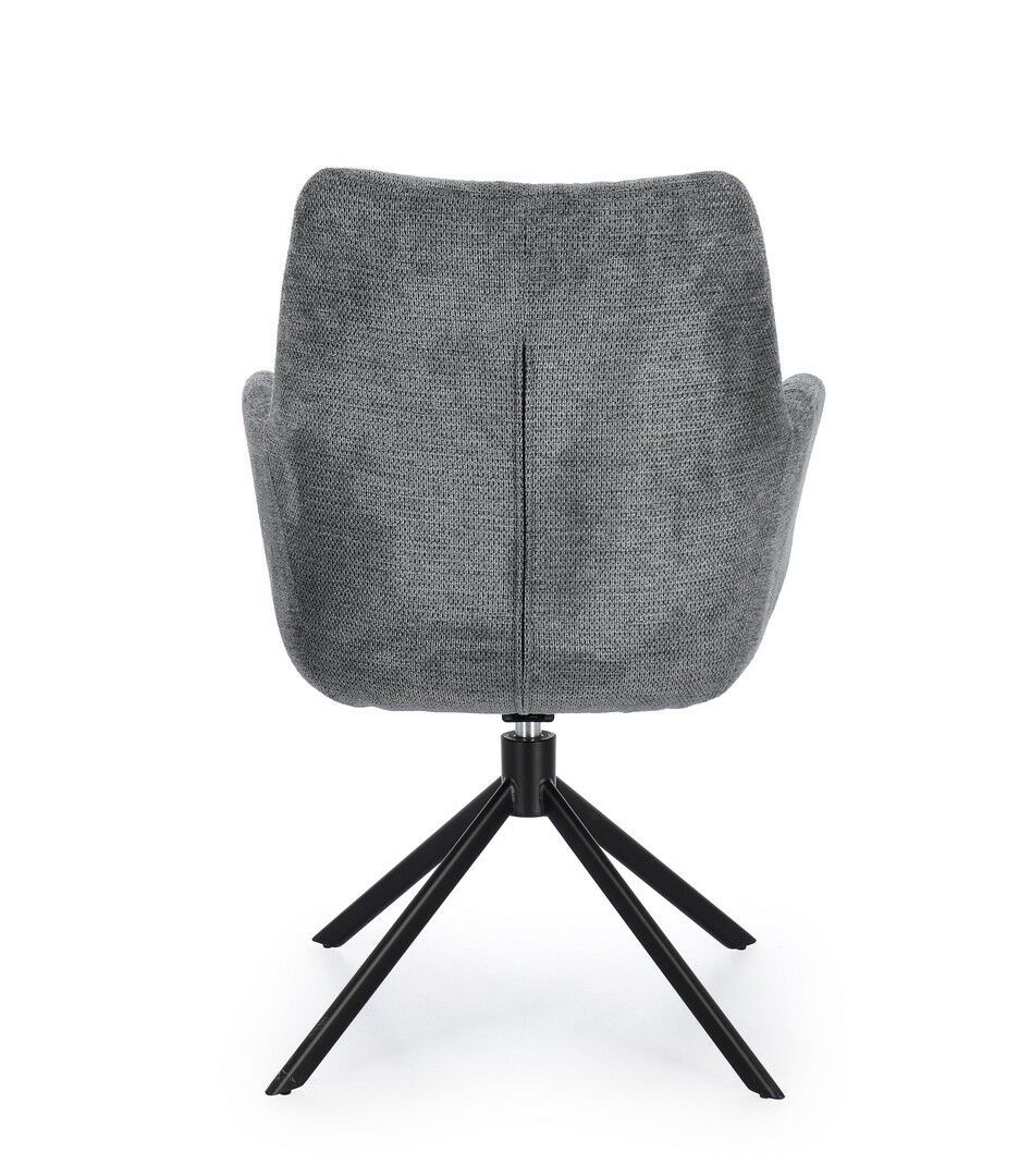 Тканевый поворотный стул с подлокотниками BIZZOTTO ALEXANDER ARCH-00028063 - Вид №9