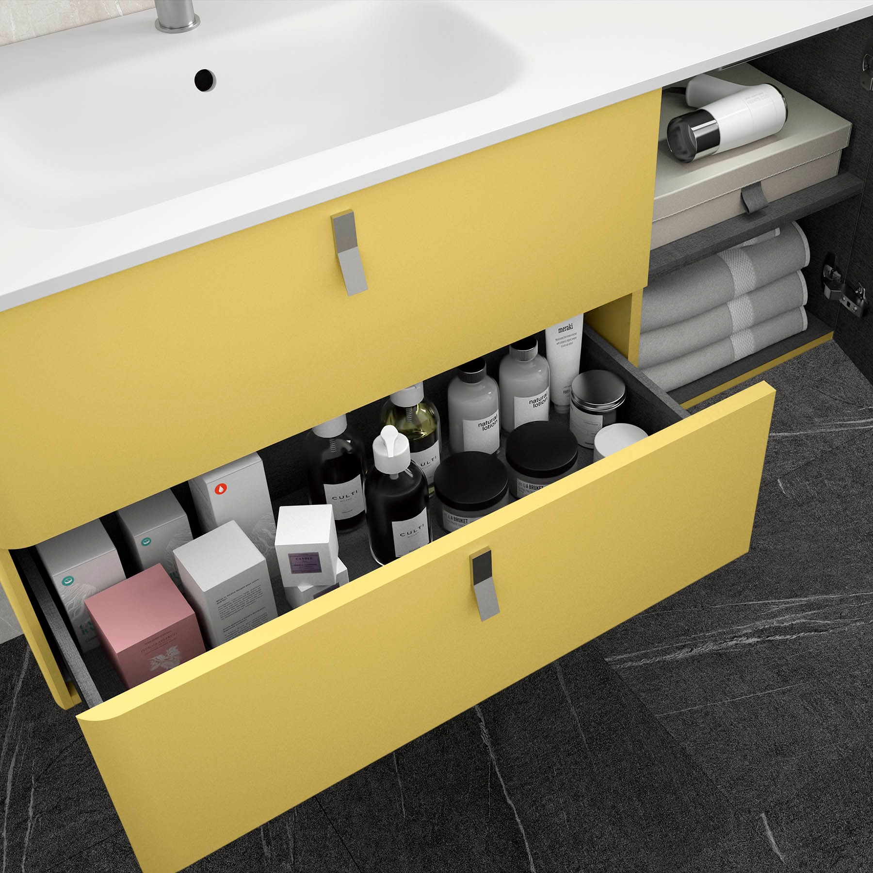 24612 SALGAR Мебель для умывальника UNIIQ 900 правая PAJA Paja  - Вид №4