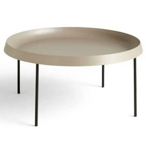 Столик кофейный Tulou, темно-коричневый, Ø75х35 см