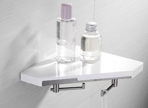 Полочка угловая в ванную комнату Cebien SR-004