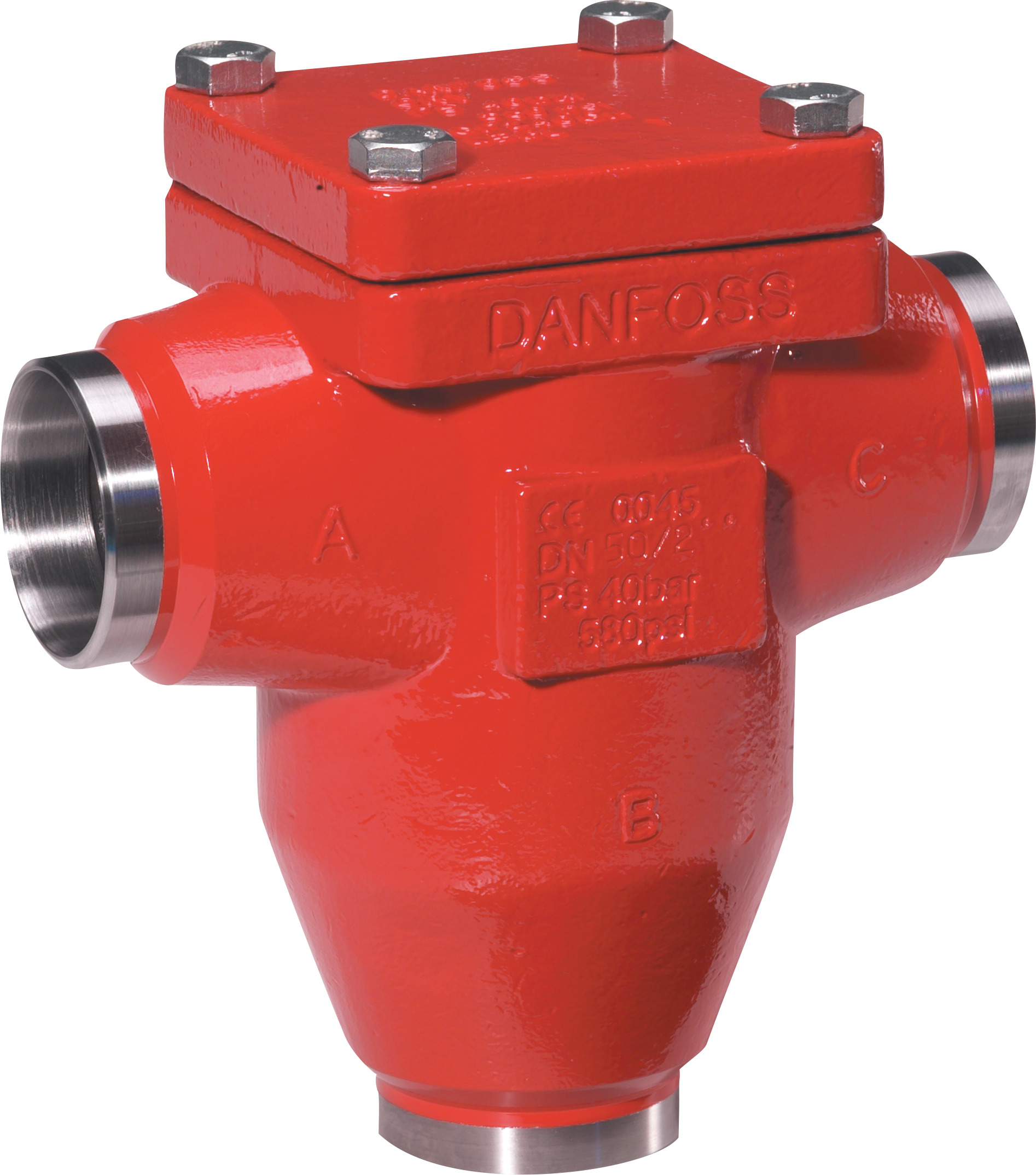 Danfoss ORV — регуляторы температуры масла ORV 40 H2 (D 40) Корпус клапана 148H3402  - Вид №4