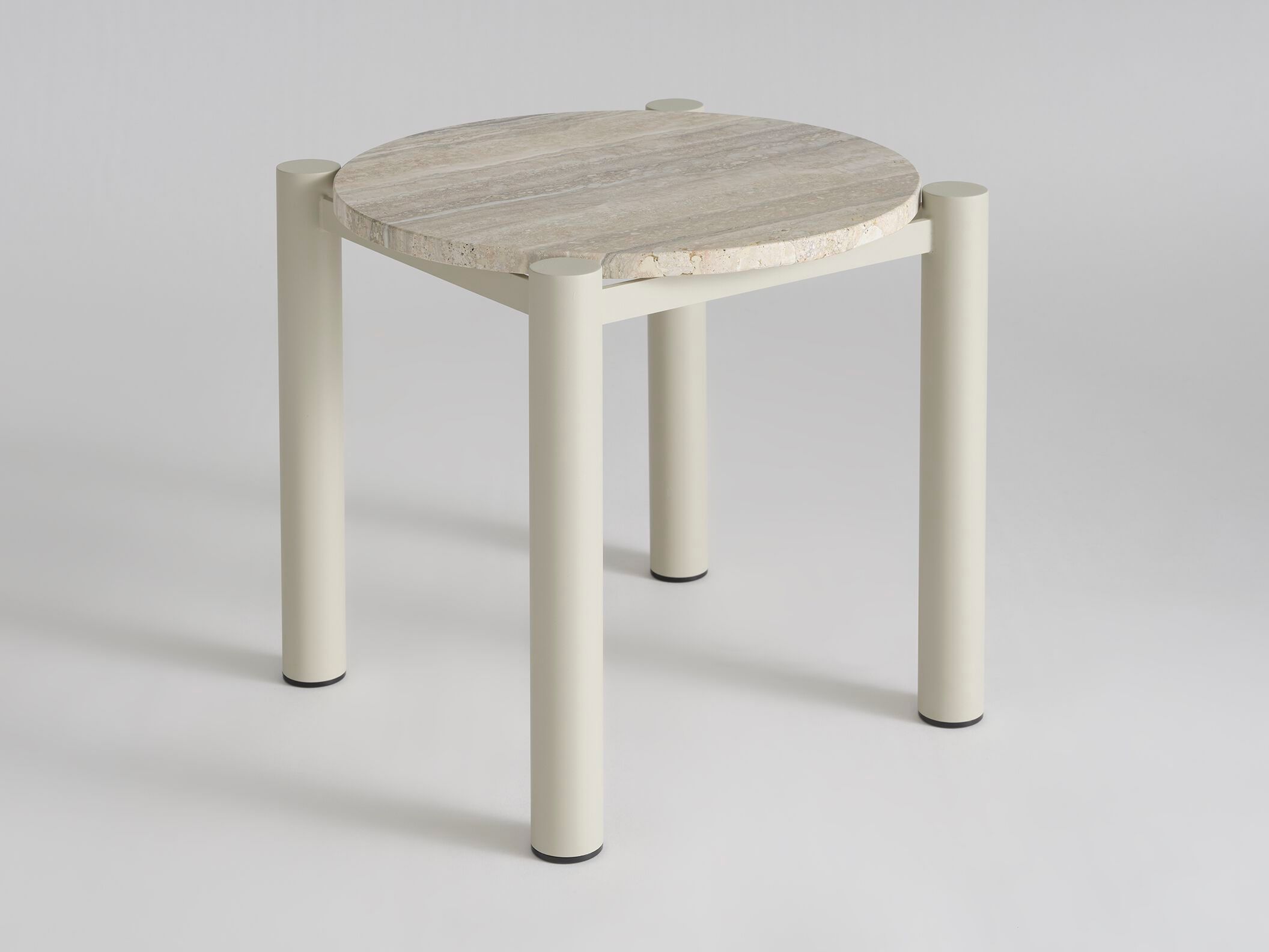 Круглый каменный журнальный столик Phase Design Fryman ARCH-00123451