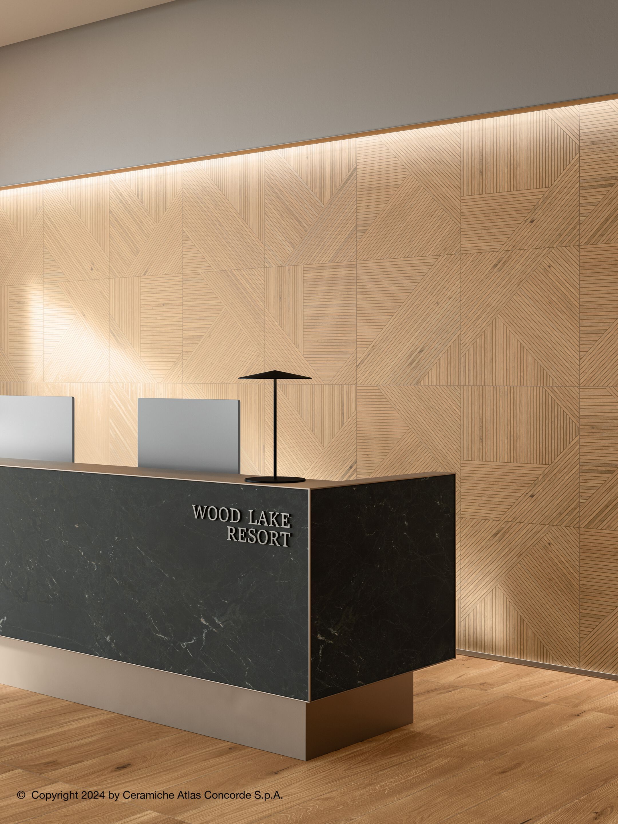 Напольное покрытие из керамогранита в помещении и на открытом воздухе с эффектом дерева Atlas Concorde журнал ARCH-00030139 - Вид №28