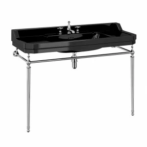 B19 1TH JET, T51 CHR Напольная раковина стоящая овальная Burlington EDWARDIAN