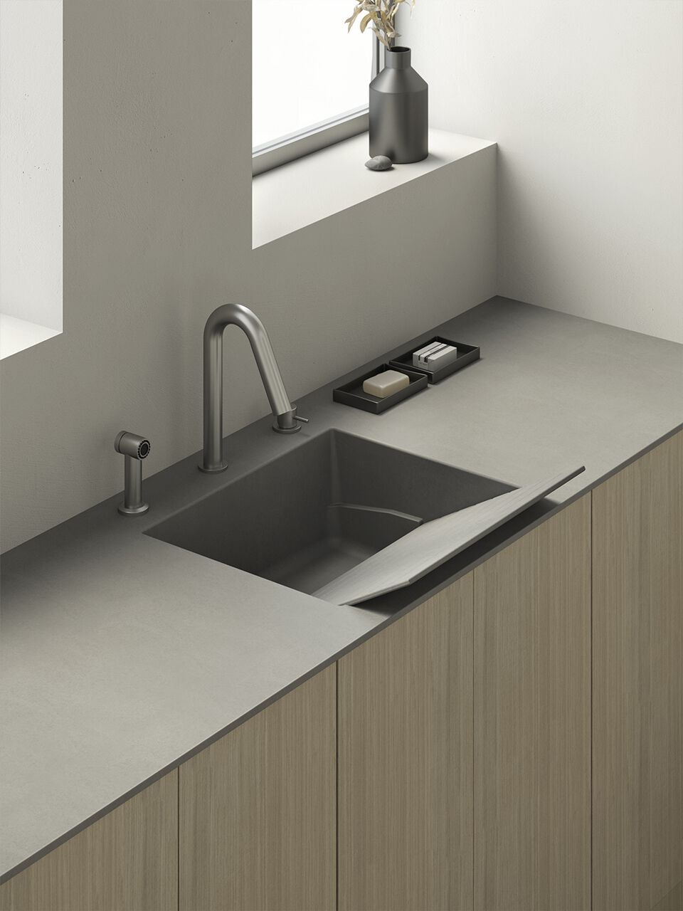 Полная мебель для ванной комнаты / умывальник Rexa Interlude ARCH-00032653 - Вид №5