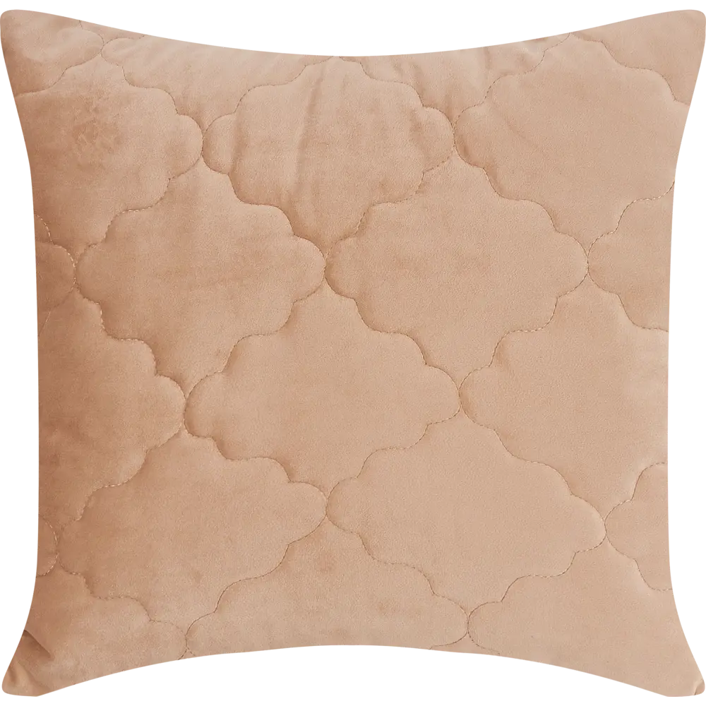 Подушка Ромб 50x50 см цвет кремовый LINEN WAY STLM-2021524