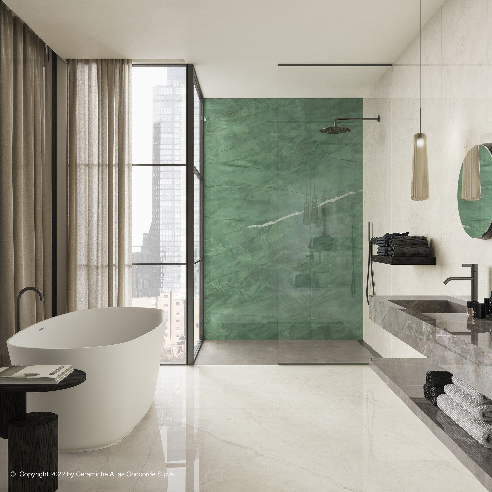 Пол / керамогранит с мраморным эффектом Atlas Concorde Marvel X ARCH-00046057 - Вид №20