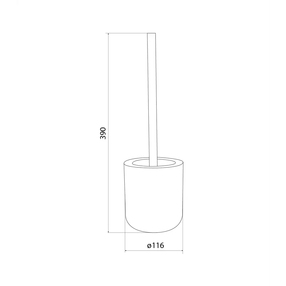 89380308 Ёршик для унитаза Iddis Night Sky LMNSC00i47 керамика цвет синий STLM-1575691 - Вид №3