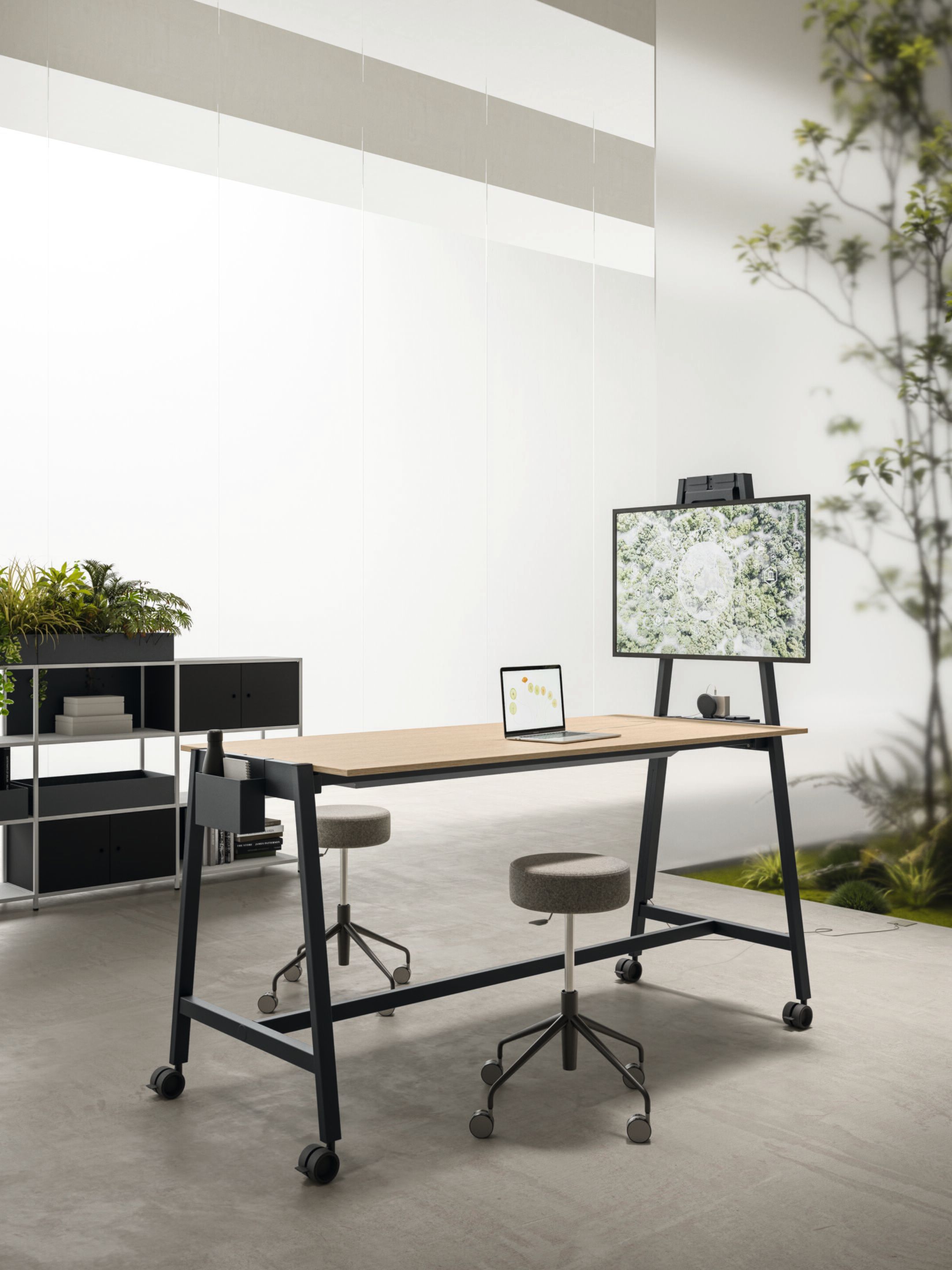 Прямоугольный стол для совещаний из дерева DVO Pag ARCH-00022474 - Вид №2