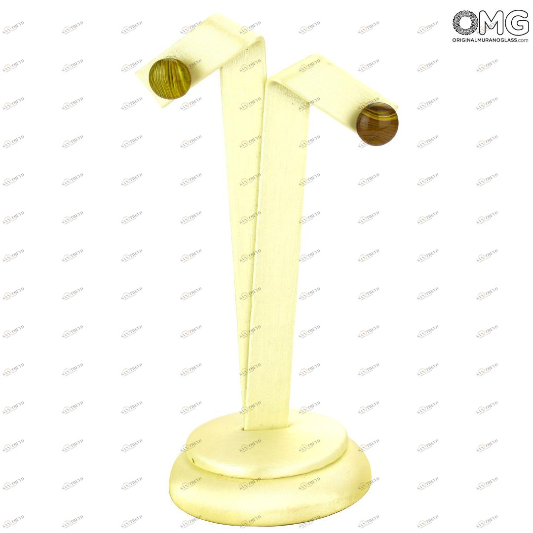 4776 ORIGINALMURANOGLASS Ожерелье с венецианскими бусинами Zattere 5 см 