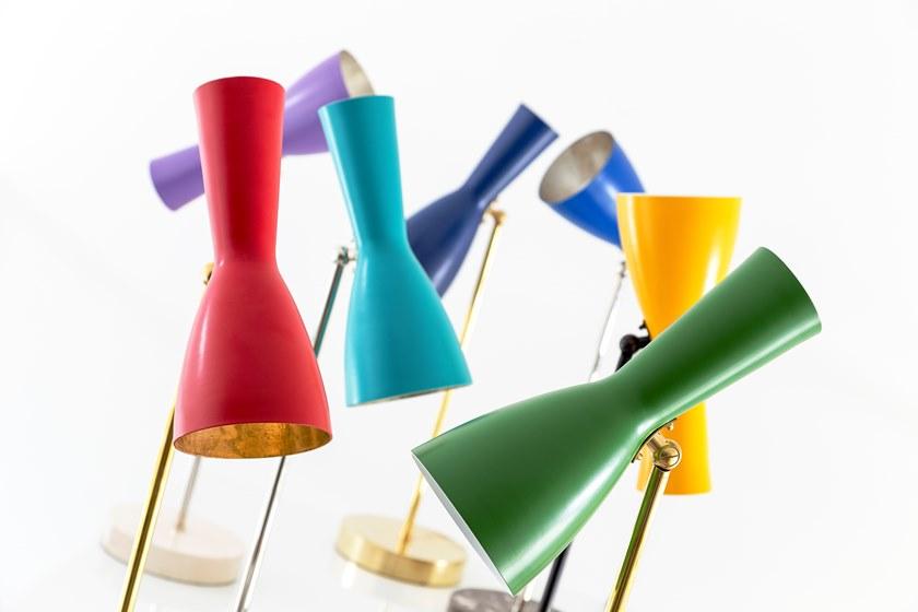 Il Bronzetto Регулируемая настольная лампа из латуни Wormhole Wor04 - Вид №8