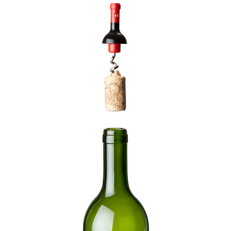 QL10033 Штопор для вина Стальной Qualy Великобритания  - Вид №4