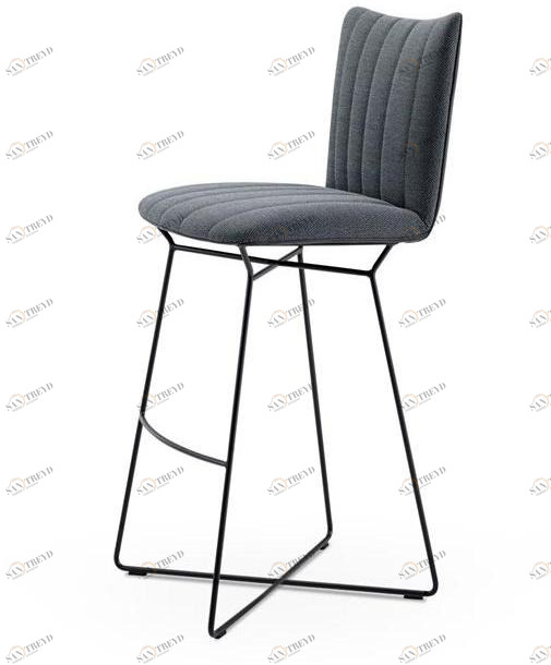 Freifrau Высокий табурет из ткани со спинкой Rubie sun-id-1357127