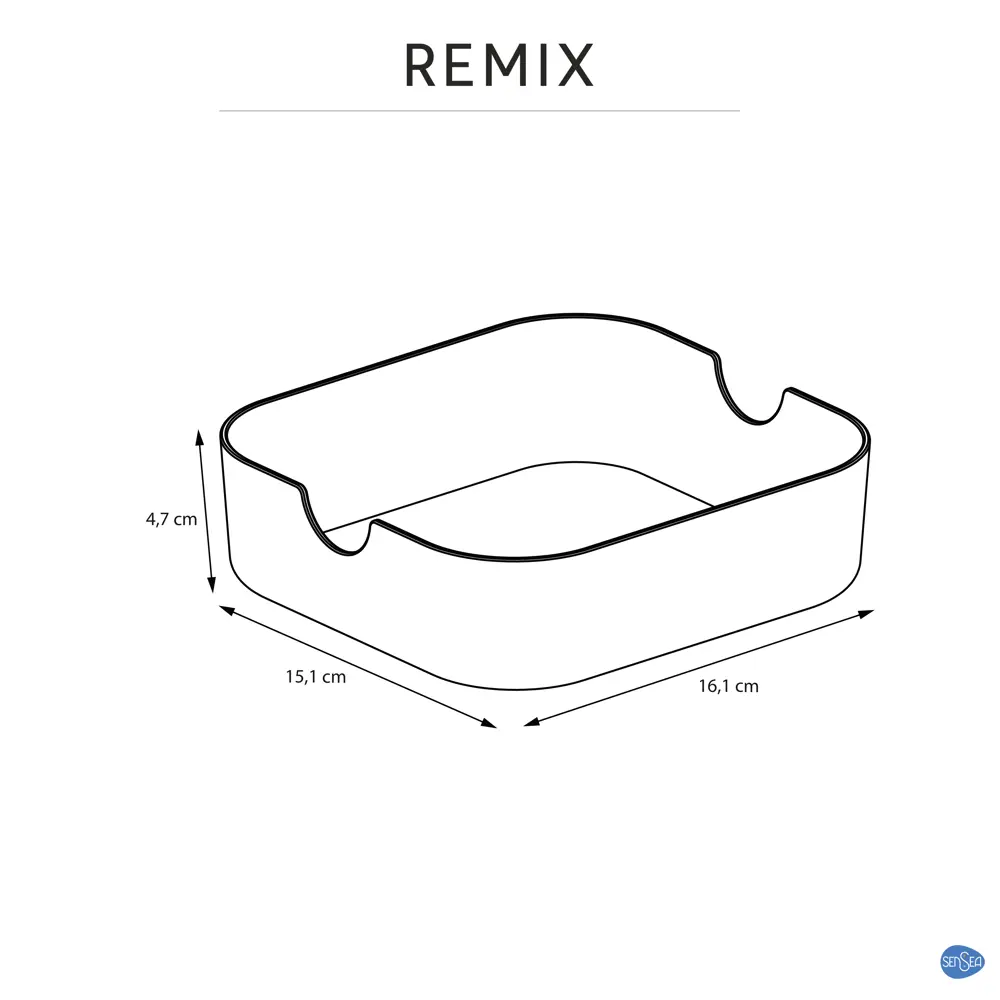 Органайзер Sensea Remix для систем хранения - стильные контейнеры для порядка 82699523 STLM-0982435 - Вид №9
